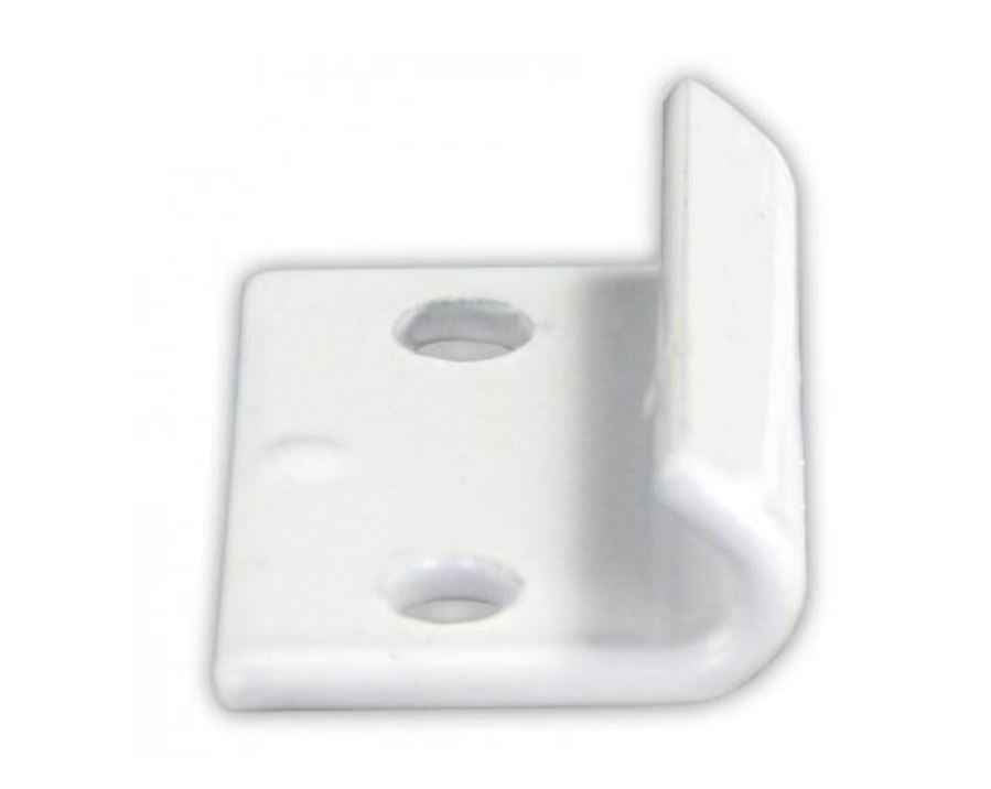 JR Products 10855 White Fold-Down Camper Door Catches, Pair