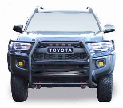 Black Horse Offroad 17A096402MA Tacoma Modular Black Steel Grille Protector
