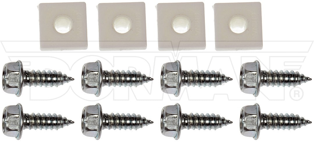 Dorman (OE Solutions) 785-101d White #14 License Mounting Hardware - image 4
