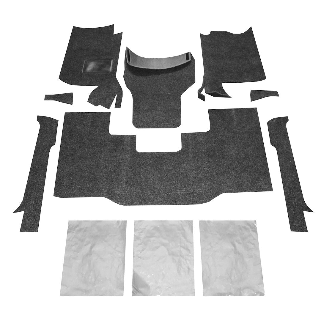 Husky Liner Hbrcyj76f Wrangler Carpet Flooring Kit