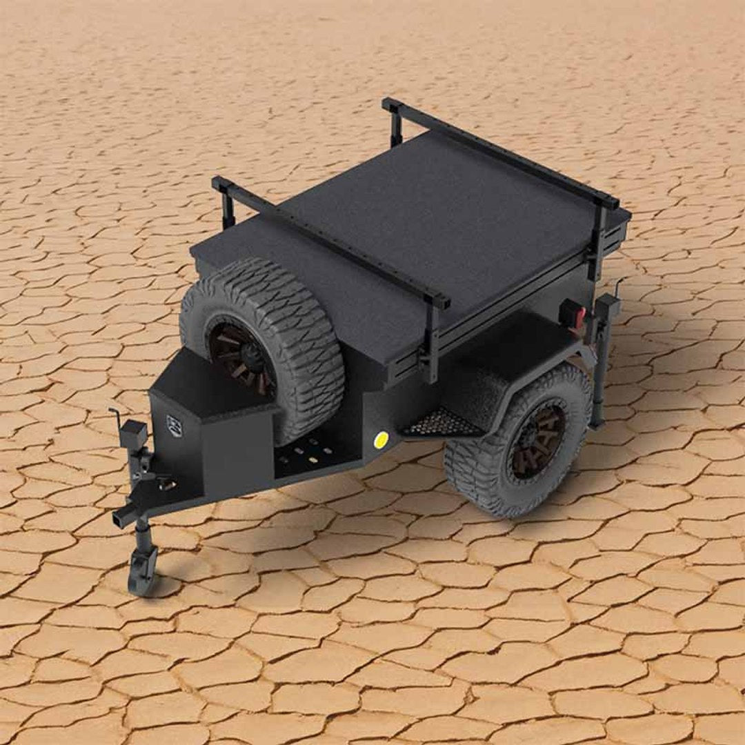 Overland Vehicle Systems 70100010 Articulating Off-Road Utility Trailer