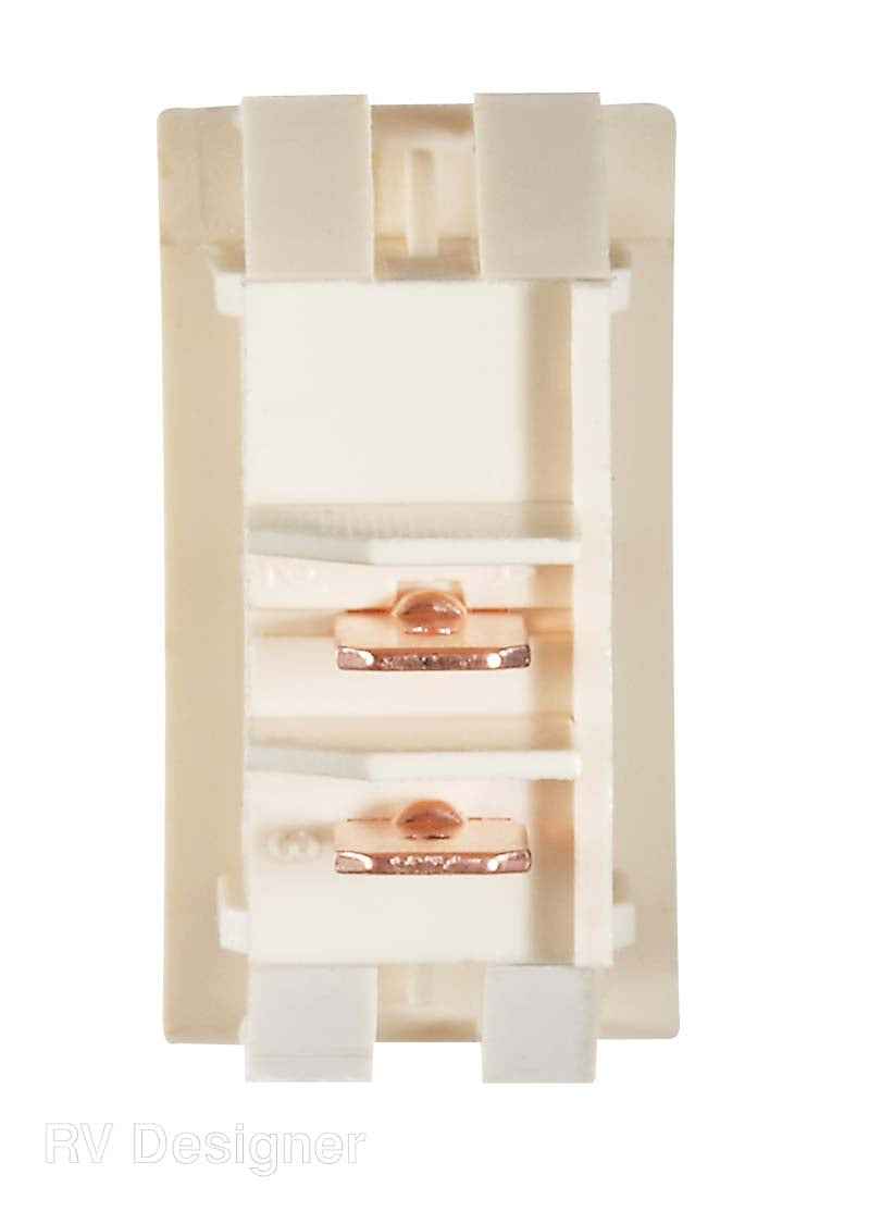 RV Designer S279 Ivory SPST On/Off Control Switch