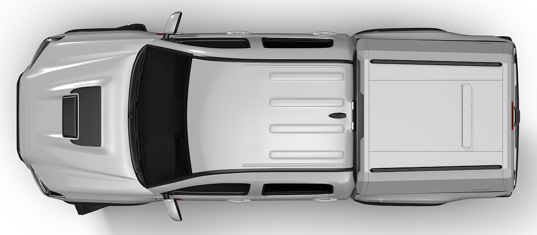 SmartCap Eh1316-Mb Off-Road Truck-Bed Enclosure