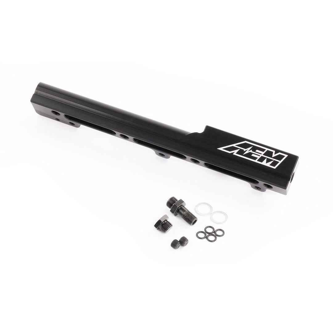 AEM Electronics 25-103BK Civic/del Sol Black Aluminum Fuel Rail