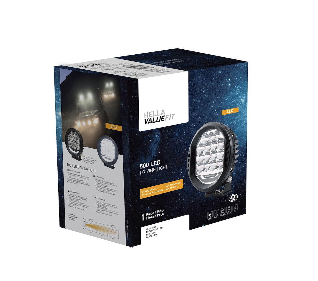 Hella 358117161 ValueFit 500 Driving Lamp