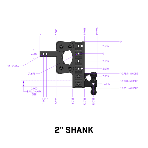 Gen-Y Hitch Gh-1224 Trailer Hitch Ball Mount - image 4