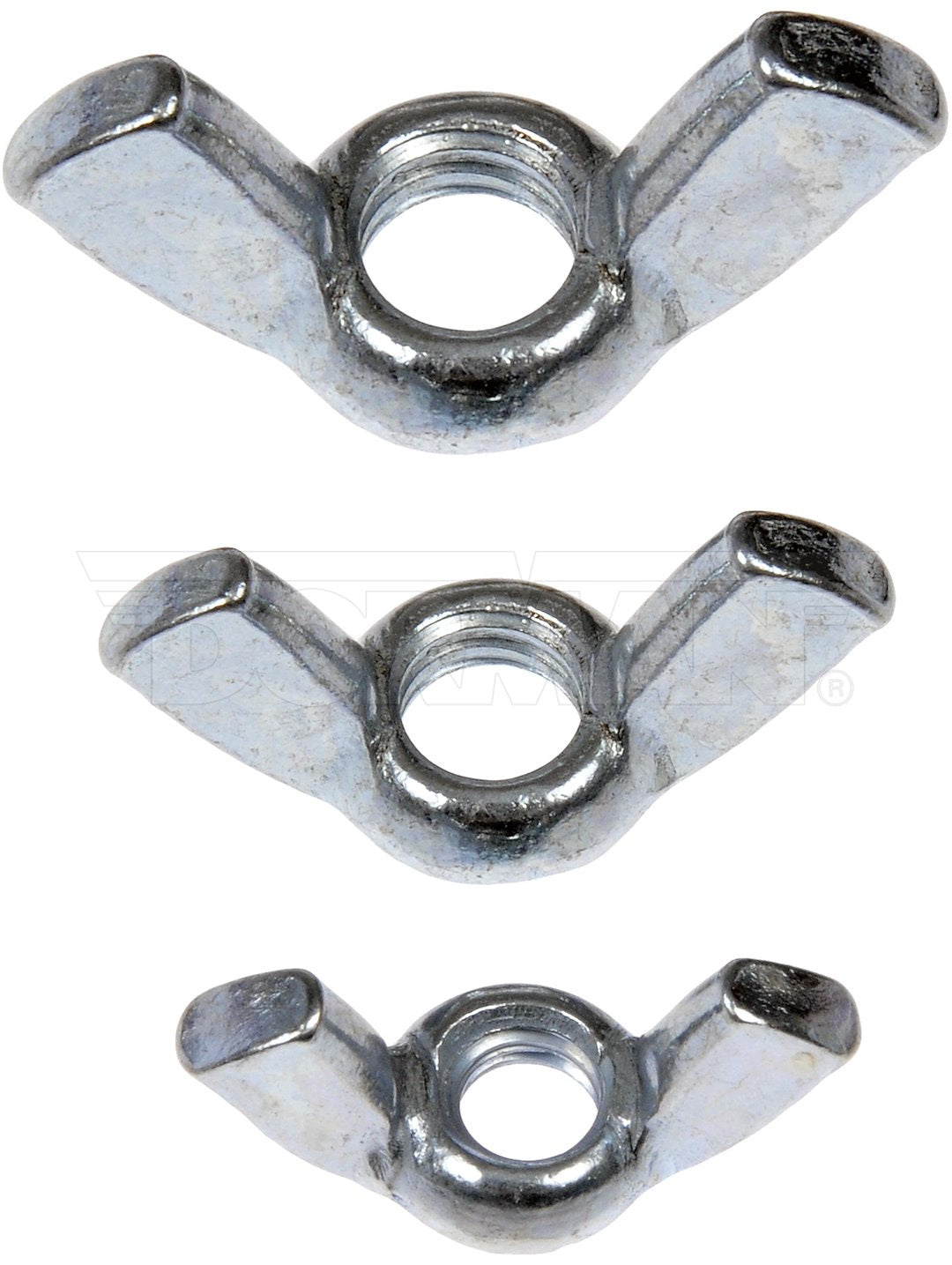 Dorman (OE Solutions) 784-801d Mixed-Size Zinc-Coated Wing Nuts - image 2