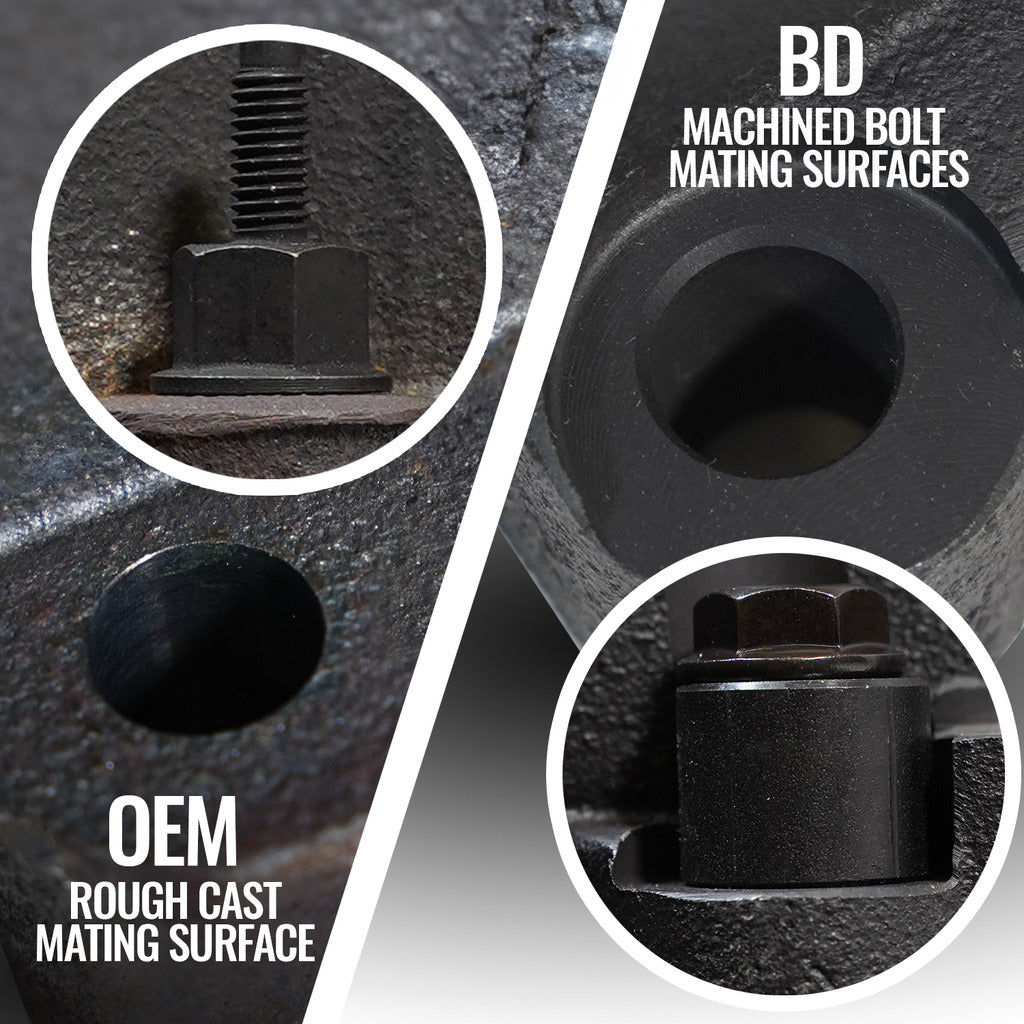 BD Diesel 1041465 Black Painted Driver Exhaust Manifold - image 6