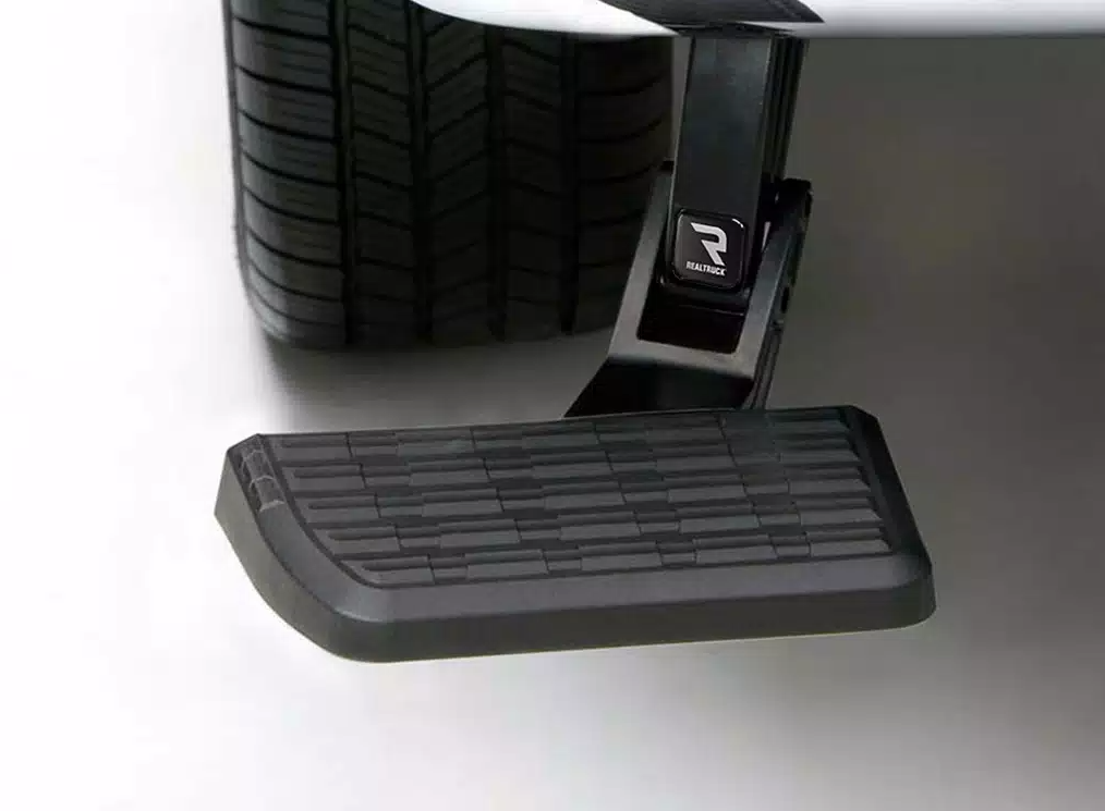 AMP Research 75330-01A BedStep Black Frame-Mounted Step - image 3