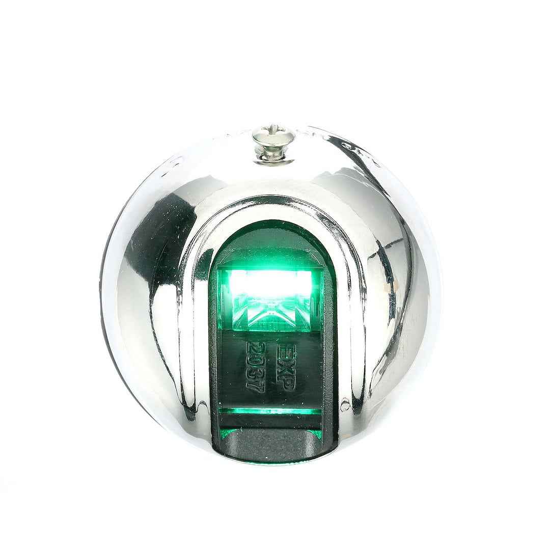 Attwood Marine Green LED Navigation Sidelight – NV4012SSG-7