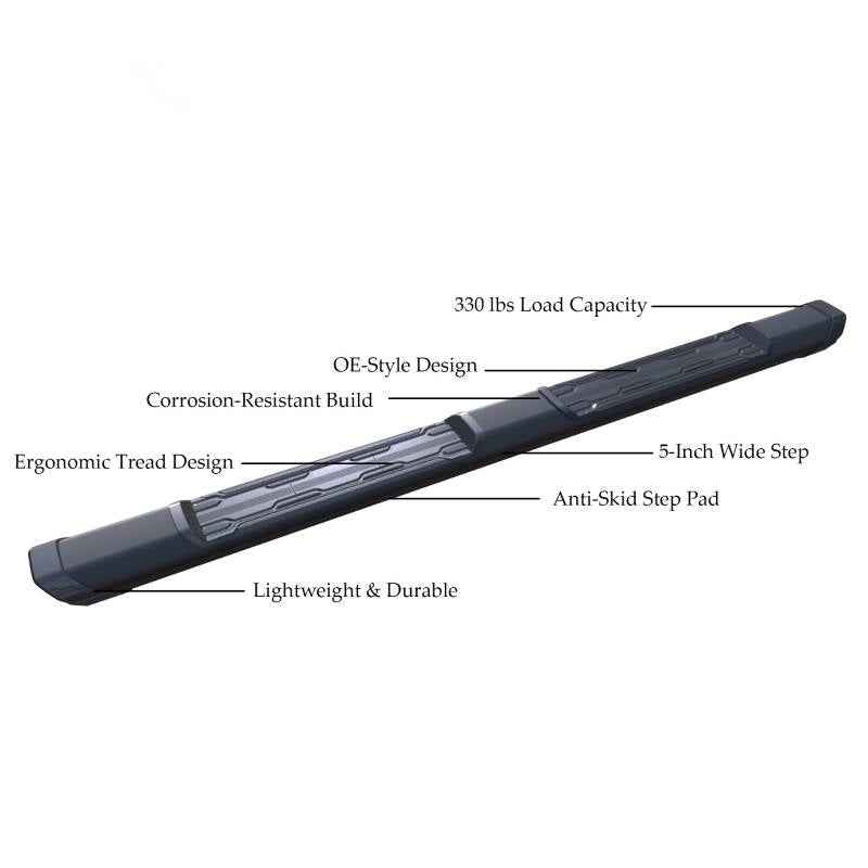 Black Horse Offroad PEF389 Stationary Running Board
