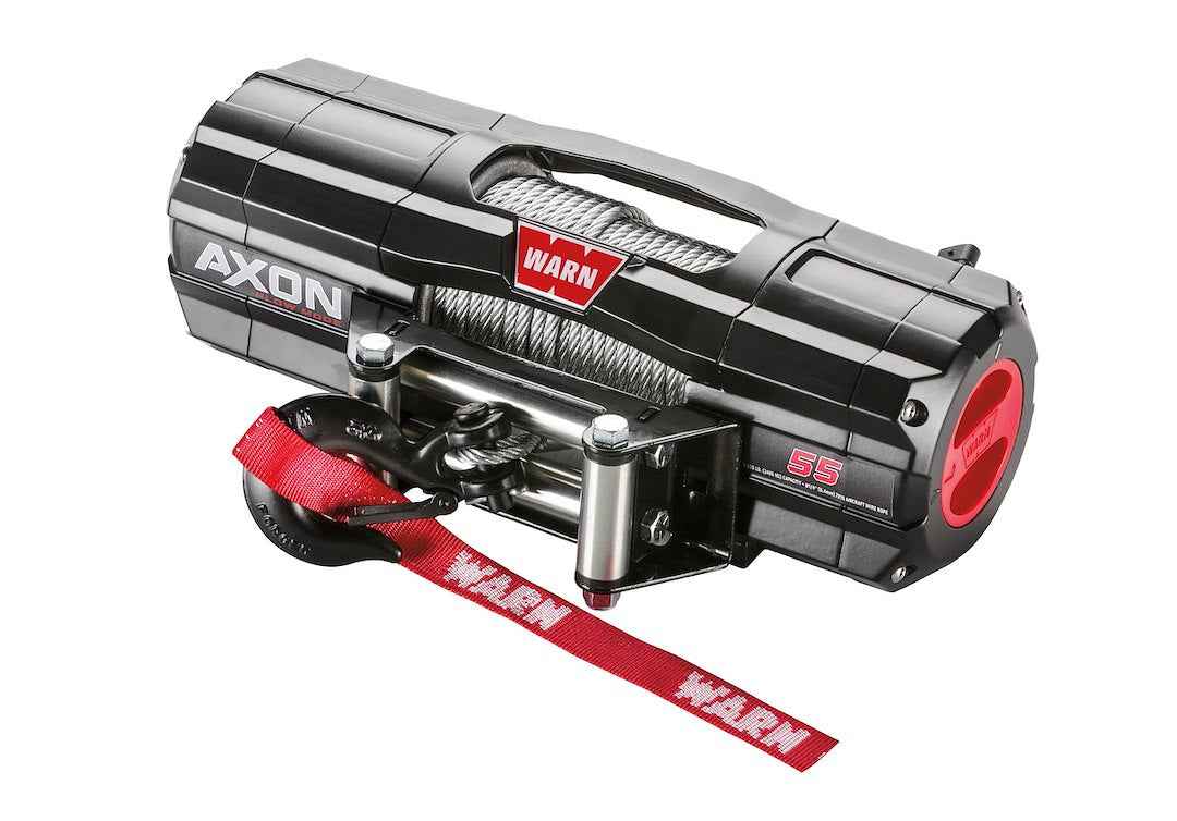 Warn 12V Winch - 5500 lb, Steel Line – 110255