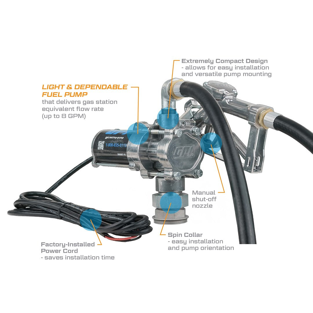 GPI 137100-05 EZ-8 Transfer Pump