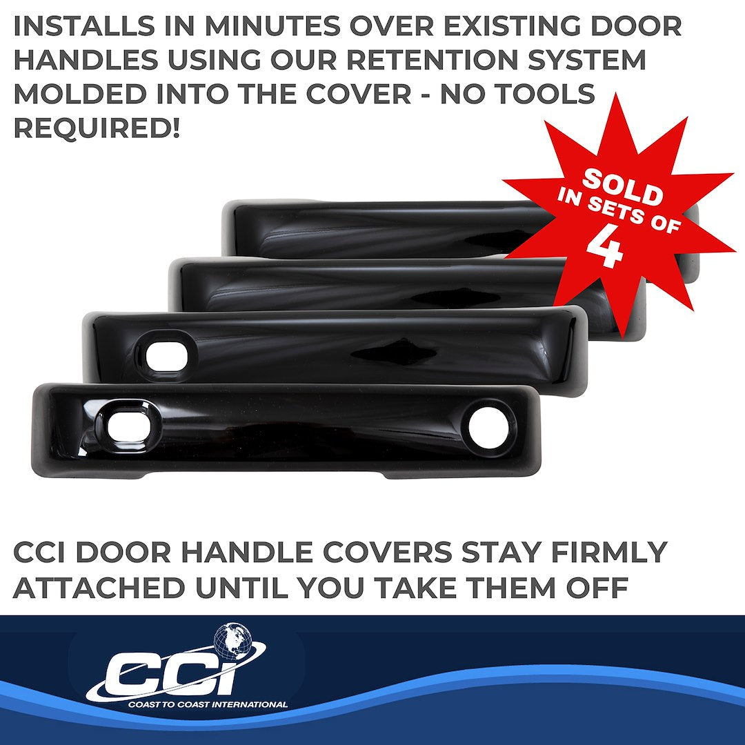 Coast To Coast DH68592SBK Ford Smart-Key Gloss Handle Overlay Kit - image 3
