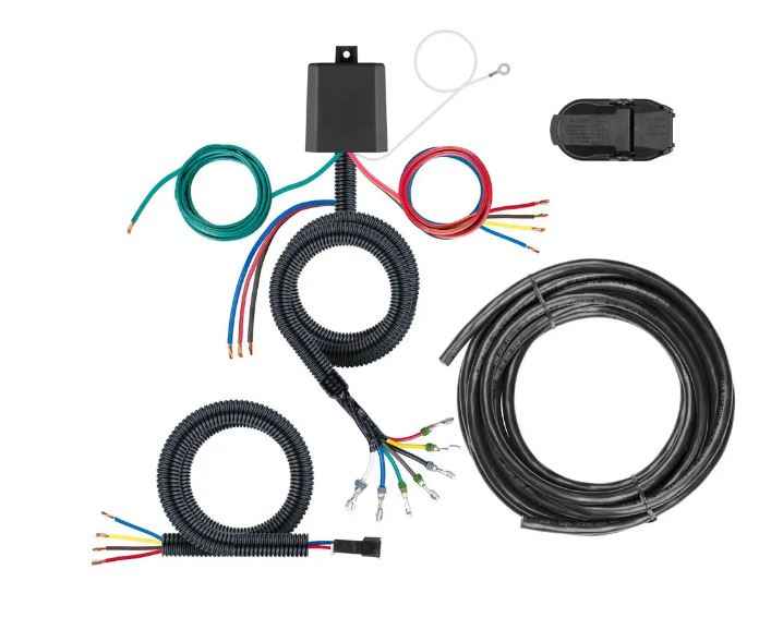 CURT 59004 Universal 7-Way/4-Flat HD Wiring Harness - image 1