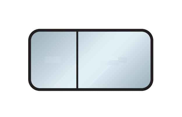 Lippert Components V000341594 18" x 34" Lippert 3000 Series Single Vent Side Window, G20 – image 1