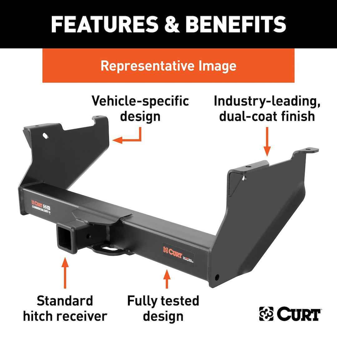 CURT Class 5 Hitch - Ford F-250 Super Duty/Ford F-350 Super Duty – 15802