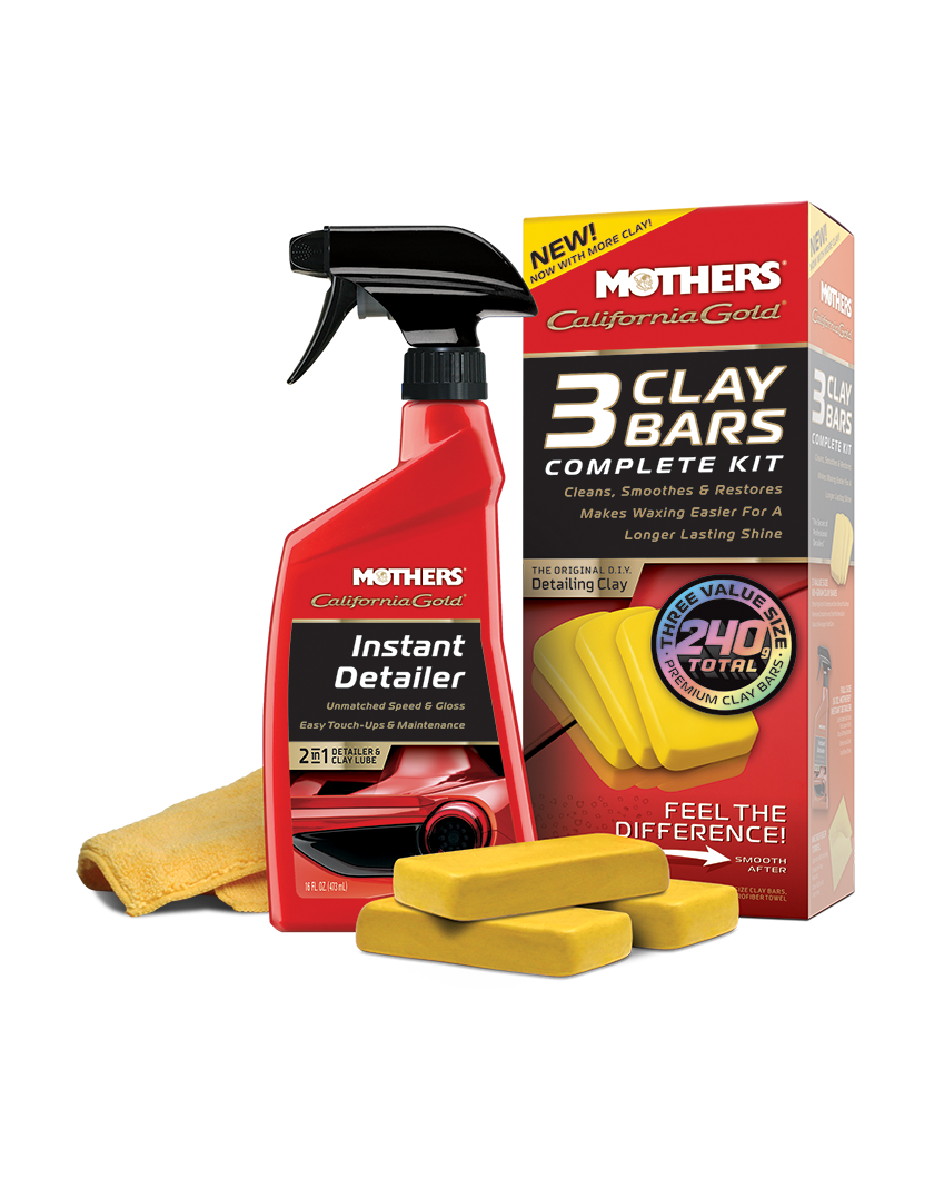 Mothers 07240 California Gold Clay Bar System