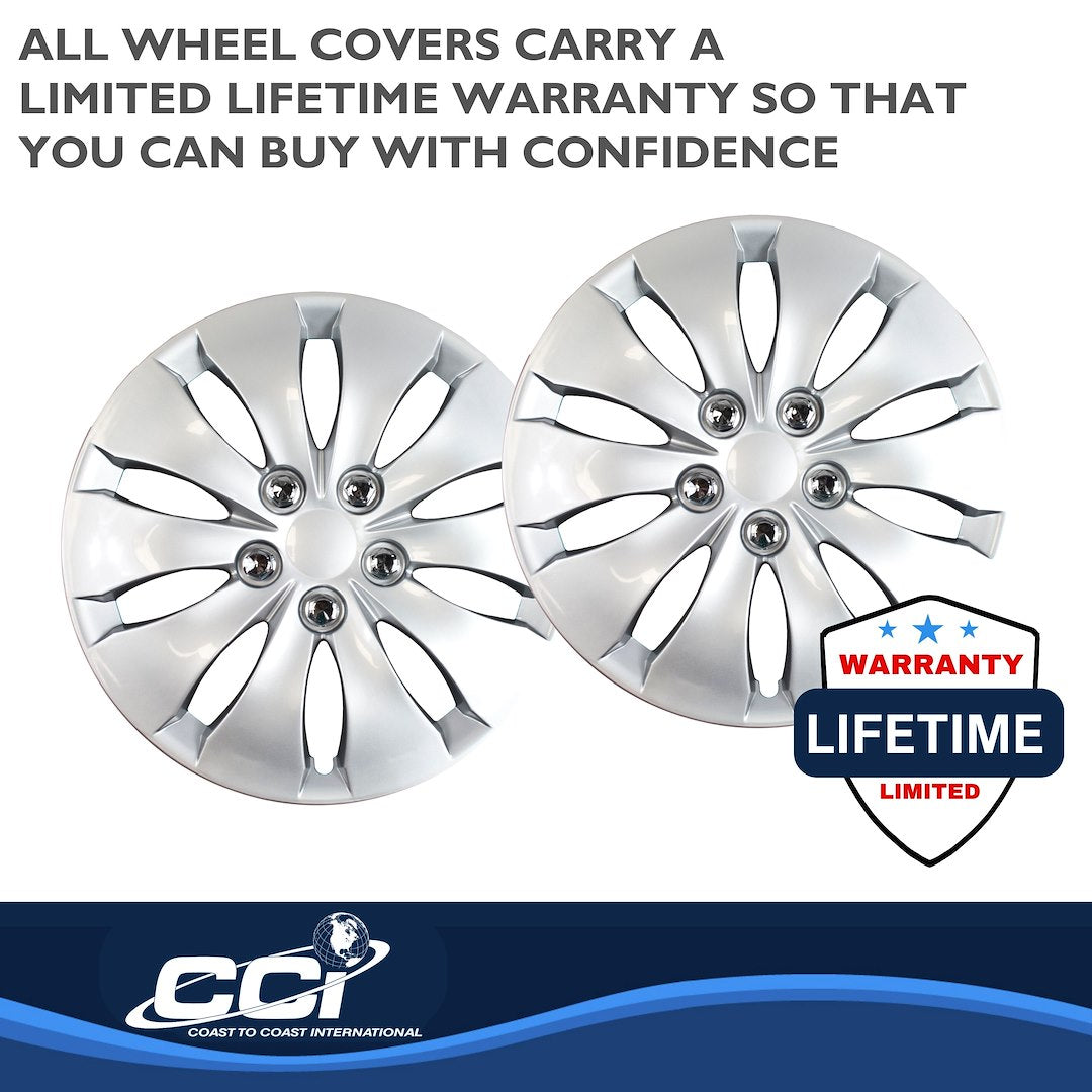 Coast To Coast 43916S Ten-Spoke Wheel-Cover Set for Accord - image 3