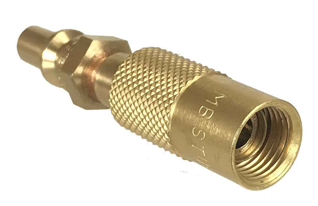 MB Sturgis 204171-MBS Propane Adapter Fitting - Male Quick Connect