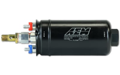 AEM Electronics 50-1009 400 LPH In-Line Gasoline Fuel Pump - image 1