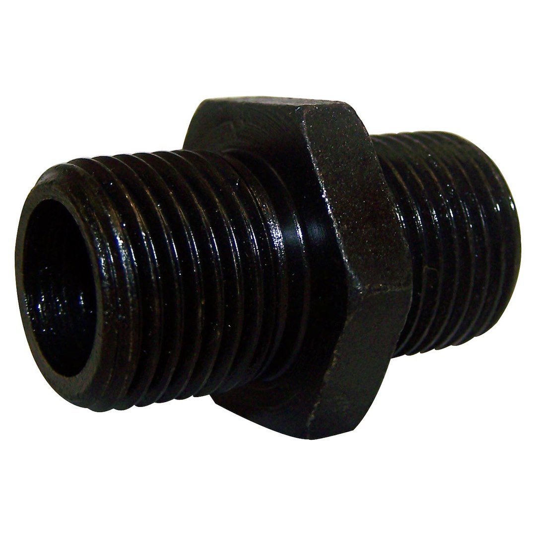 Crown Automotive 53007563AB Straight Male Flare/Pipe Oil Adapter - image 1
