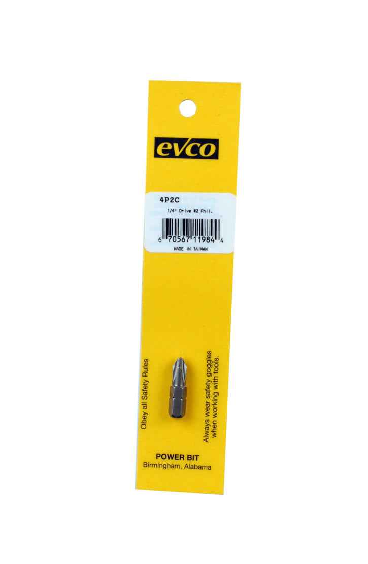 AP Products 0094P2C 1-Inch #2 Phillips Power Bit