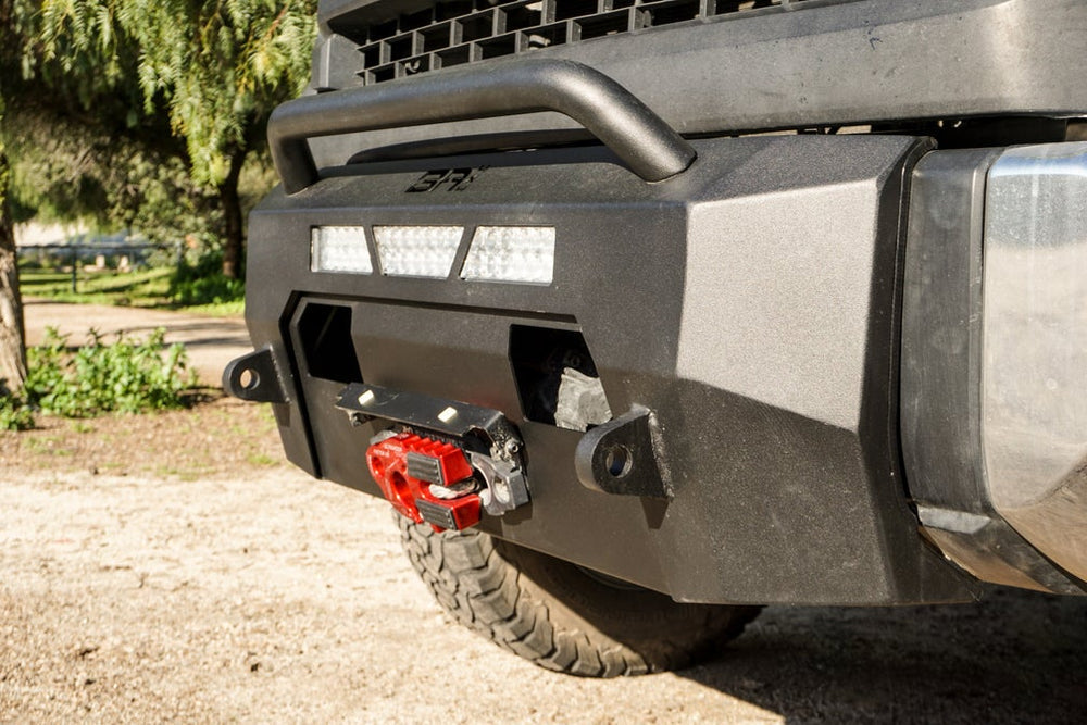 Body Armor TN-19339 HiLine Tundra Front Bumper with Skid Plate - image 5
