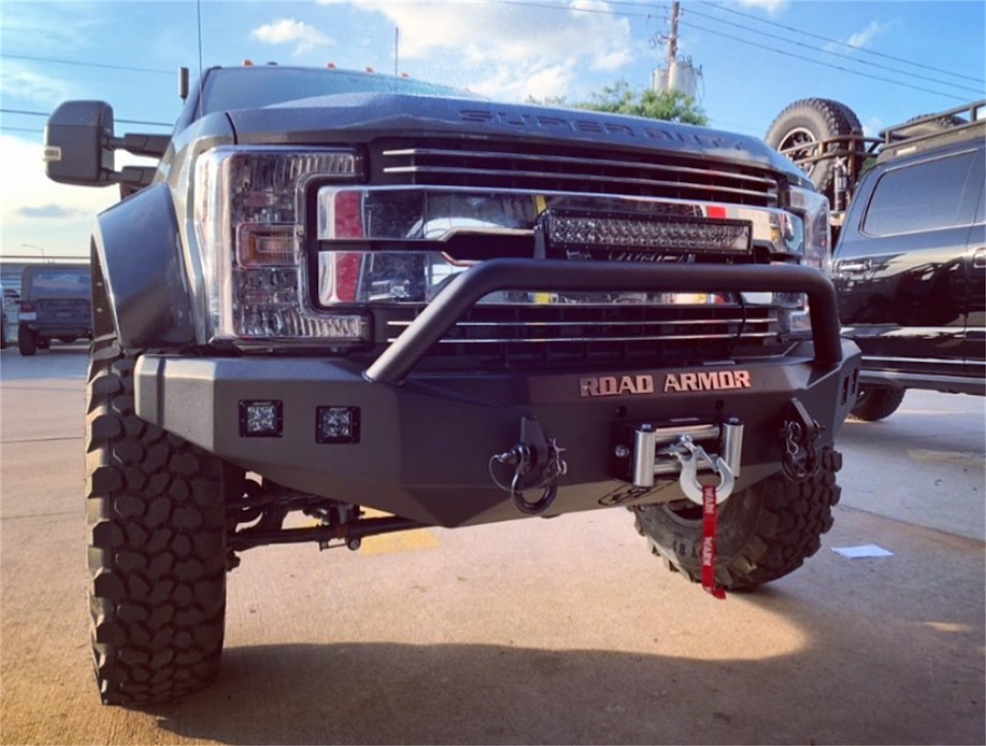 Road Armor 61744B Stealth Pre-Runner Front Bumper Assembly