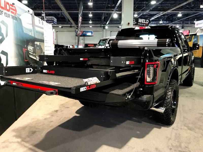 Bedslide BSA-BKB Black BEDBIN Storage Kit for 48-in Slide