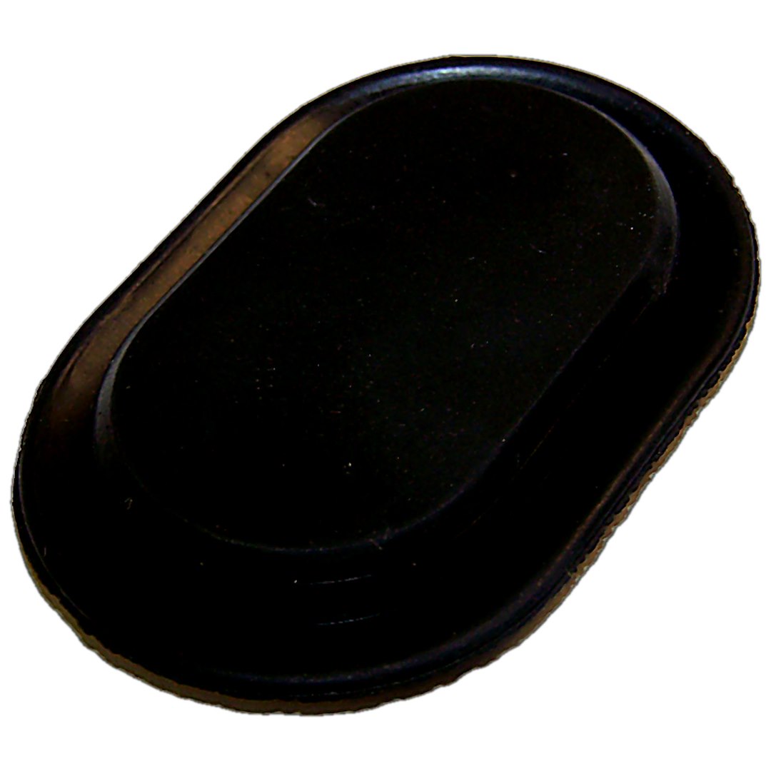 Crown Automotive 55397226AA Single Black Rubber Floor Plug - image 2