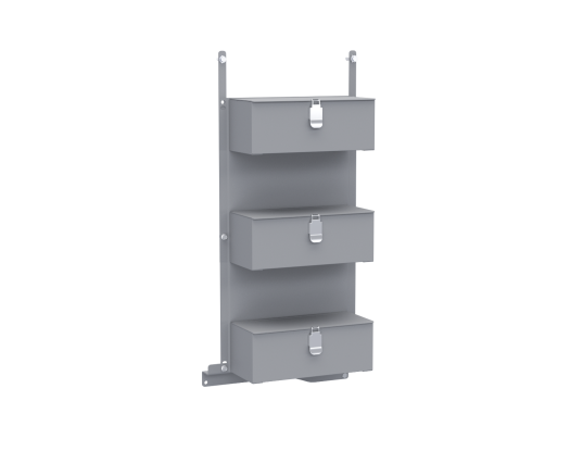 Holman 40114 Door Storage Organizer with Three Drawers