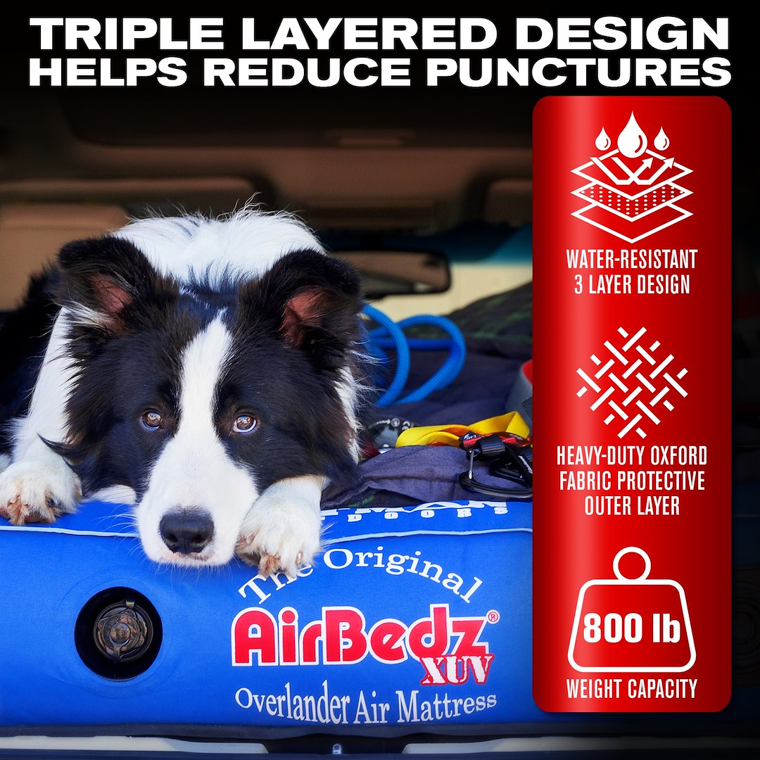 AirBedz PPIBLUXUV Blue Nylon Rear-Seat Air Mattress - image 7