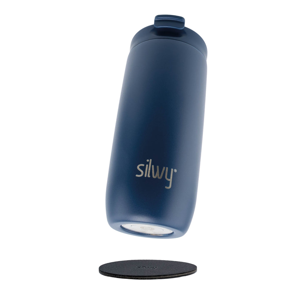 Silwy Magnetic Sy-Tc-Mi Magnetic Travel Mug and Pad