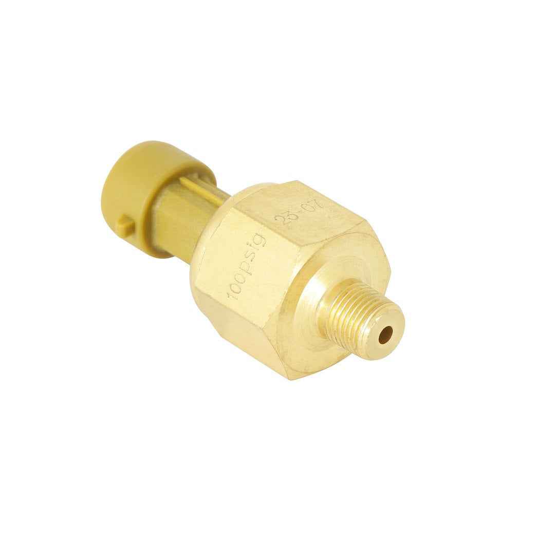 AEM Electronics 30-2131-100 Brass 0–100 PSI Sensor With Connectors