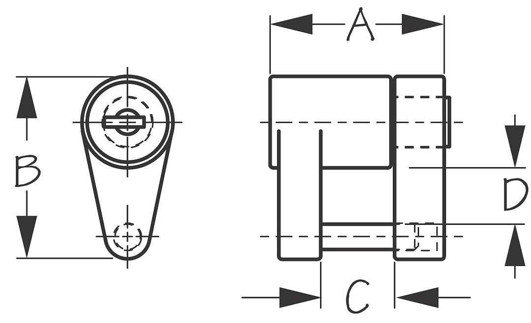 Sea Dog 751030-1 Lock for Trailer Coupler