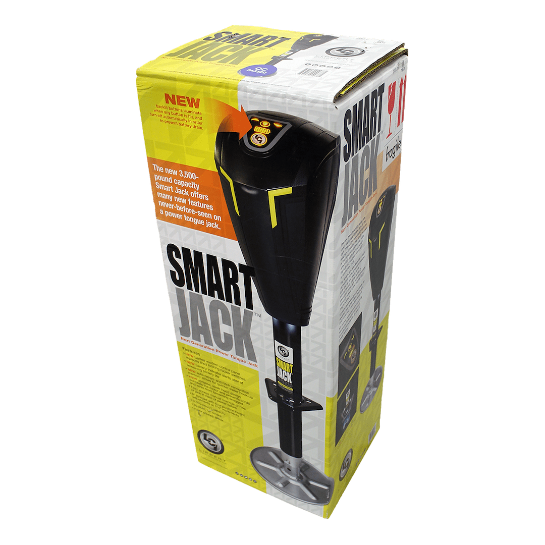 Lippert SmartJack Tongue Jack - 3,500 lb, 18-in Lift – 643589