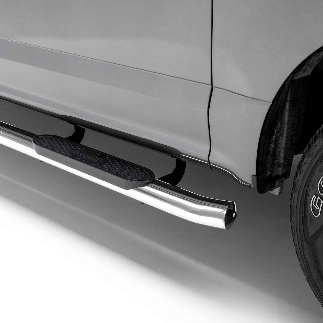 Aries S222023-2 Tundra Polished 4-Inch Oval Side Steps