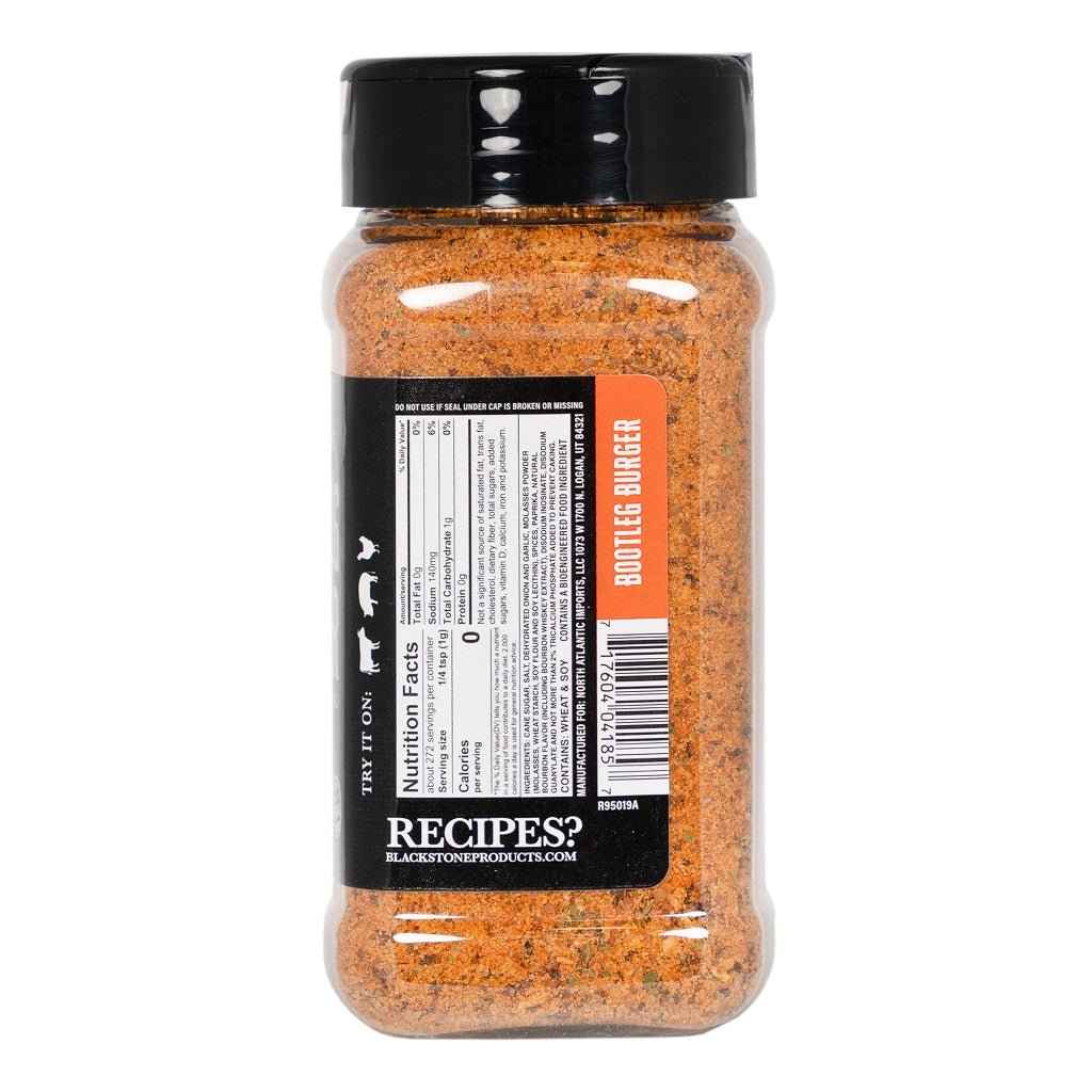 Blackstone 4185 Bootleg Burger Seasoning, 9.6-Ounce