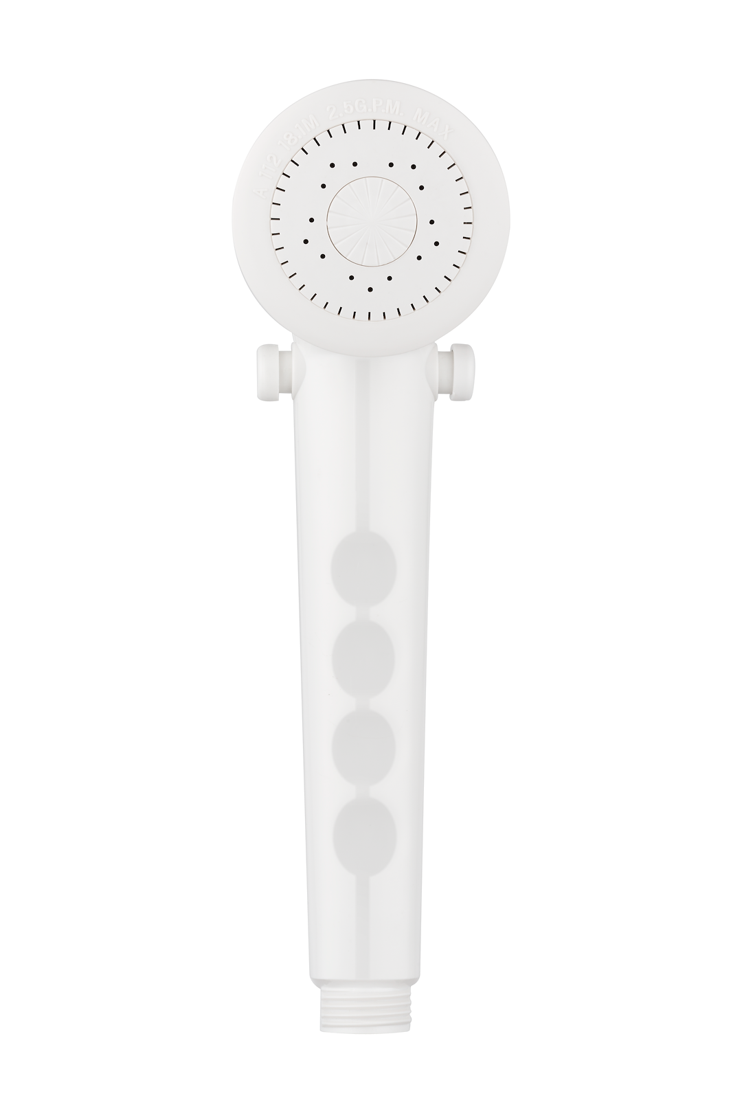 Dura Faucet DFSA135WT White Handheld Shower Wand with Trickle Switch
