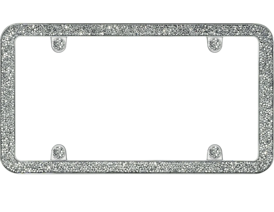 Cruiser 16630 Shattered Clear Rhinestone Plate Surround - image 3