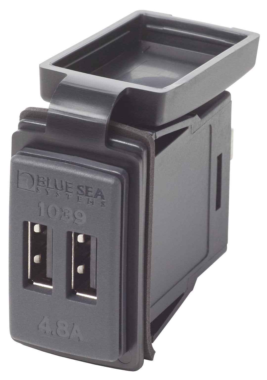 Blue Sea Dual USB Outlet - 5V, 4.8A – 1039-BSS
