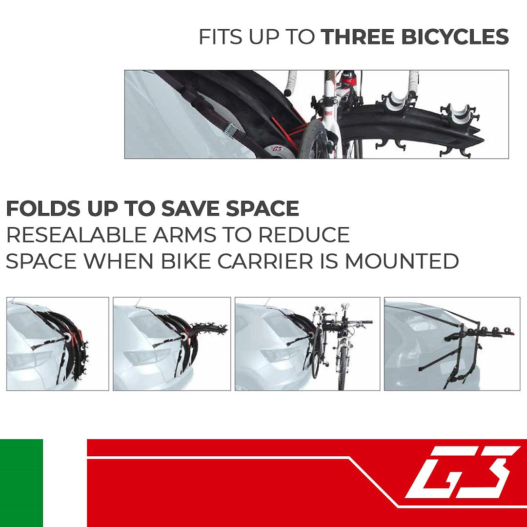G3 S.P.A. 23.201 Premium Bicycle Transport Rack