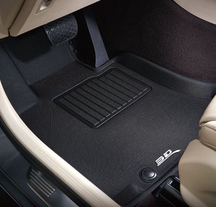 3D Mats FR12801509 Ford SuperCrew Black 3-Piece Floor Mats - image 2