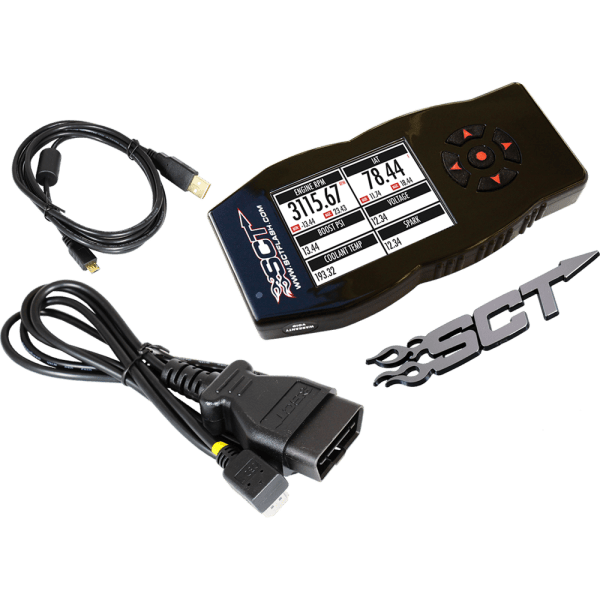 SCT Flash 7015peo X4 Programmer with Customisable Gauges