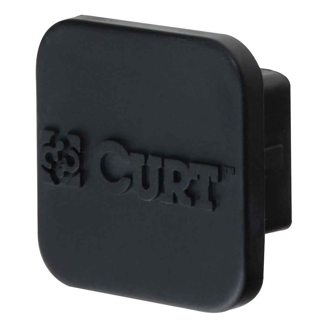 CURT 22271 CURT-Logo Rubber Cover for 1-1/4-Inch Receiver