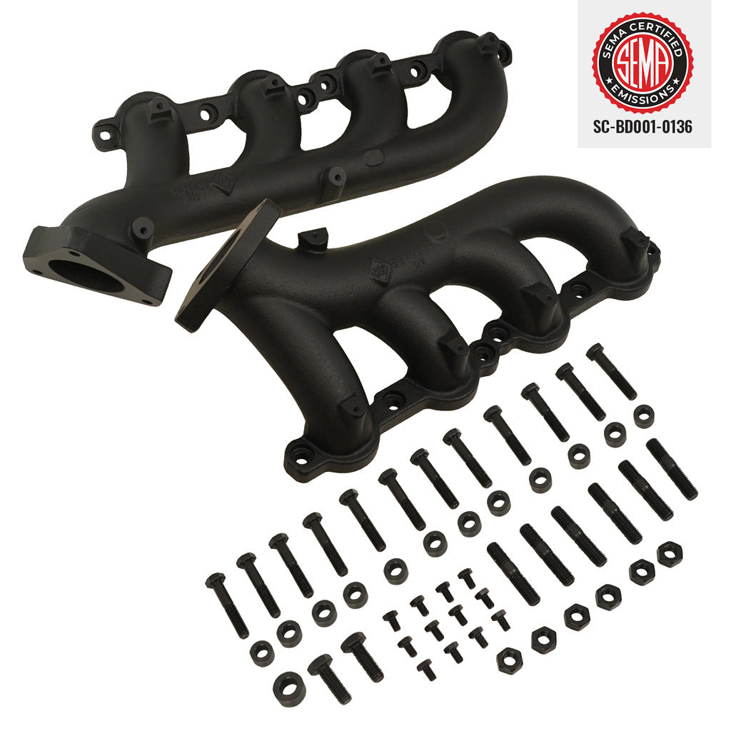 BD Diesel 1041400 POR 15 High-Silicon Iron Exhaust Manifold - image 3