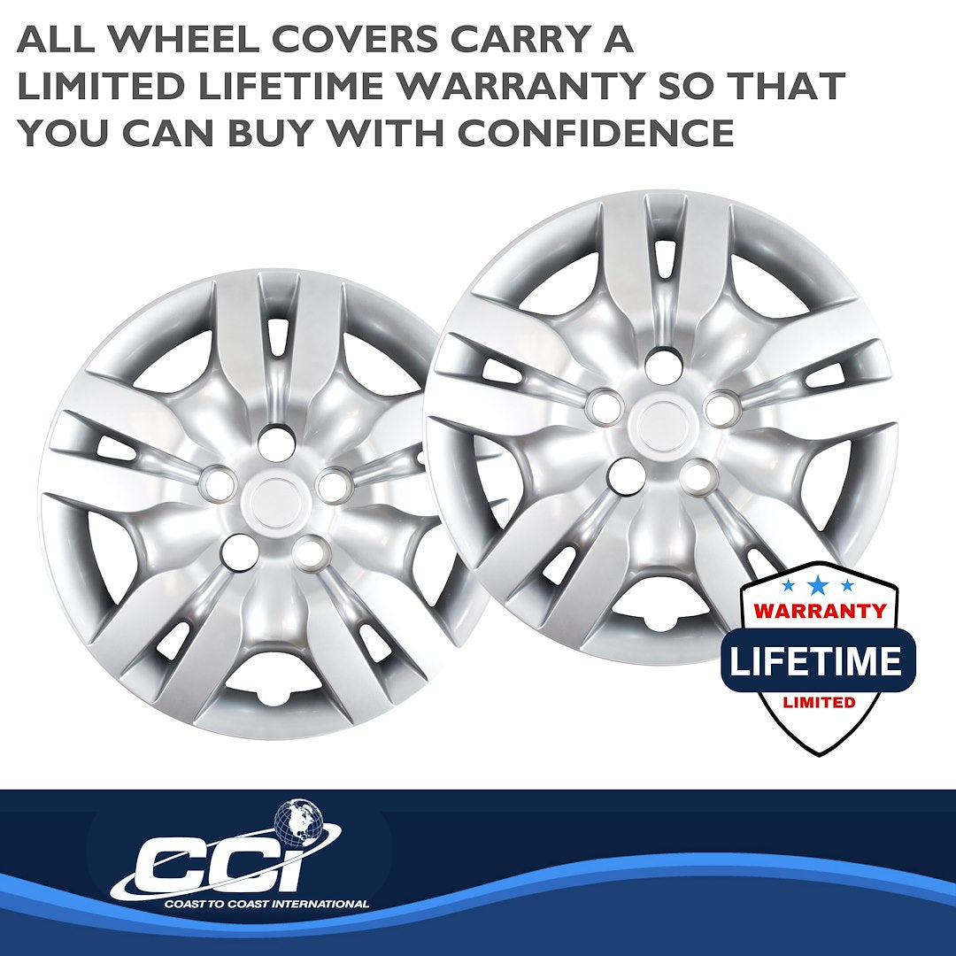Coast To Coast 45516S Ten-Spoke Steel-Wheel Covers for Altima - image 3