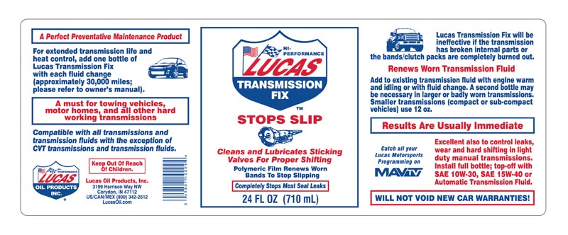 Lucas Oil 10009 Transmission Fix Stop-Leak Treatment