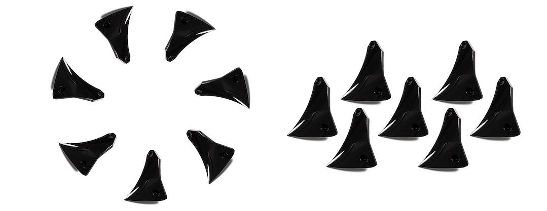 Grid Wheels 1221BLINL Black Wheel Spoke Insert